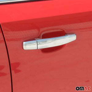 Chevrolet Sonic Door Handle Cover - Omac - H1 S.Steel - Gloss Silver - '12-'20